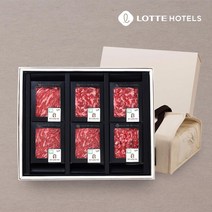 [롯데호텔] 1++ 등급 등급 홍천 늘푸름 한우 명장 선물세트 3호(불6국6), 단품