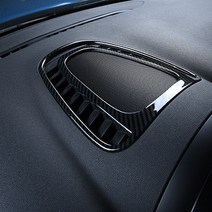 계기판 호흡기 그릴 스피커 스티커 BMW 미니쿠퍼 S F60 컨트리맨, Black Brushed