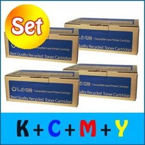 삼성 재생토너 4색 세트 CLX-9201NA, 상세페이지 참조, 1개