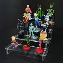 투명 아크릴 계단형 받침대11번 (피규어받침대 건담거치대 키덜트진열대 넨도로이드 월콜 소니엔젤 계단식진열대 아크릴받침대)