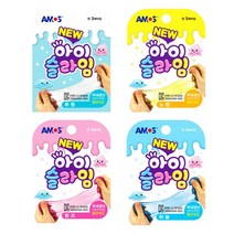 아모스 아이 슬라임 70g 완구 노랑, 50개