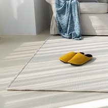 크로스 면100% 순면 러그 60x240 거실 카페트 워셔블 아이방 면러그