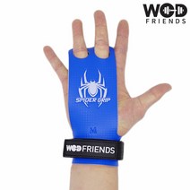 크로스핏그립 스파이더그립2 2구 손바닥보호대 WFG6, 블루, L