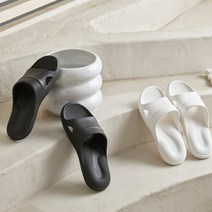 한샘 아치 받침 사무실 거실화 (2종/택1), 블랙(B), 1개