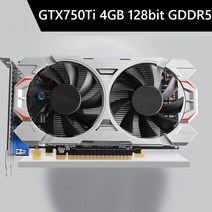 그래픽카드 GTX 1050 TI 4GB 게임용 그래픽 카드 128bit GDDR5 NVI, 03 스페인, 09 GTX750Ti 4G