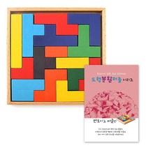펜토퍼즐 도형분할퍼즐 유아 아기 12개월 15개월용 돌봄센터 추천 지능개발, (교구+교재)