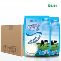 담터 자판기용 벤딩밀 라떼분말, 1kg, 4개