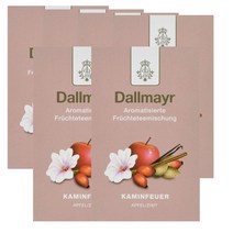달마이어 Dallmayr Fruit fireplace 독일 겨울 과일차 100g, 6팩