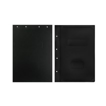 청운 PP 흑표지 A4 (10개입) 서류묶음 보관 정리, 가로형(54408)