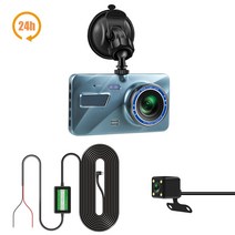 4채널블랙박스 블랙박스2채널 룸미러 화물차 24h dash cam black box, 24시간 듀얼 카메라, 32g tf 카드