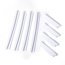 휠가드 자동차 도어 프로텍터 스트립 범용 범퍼 버퍼 트림 가드 가장자리 코너 스크래치 보호기 크래시 바, 01 White