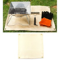 열전도 차단 난연 매트 방염포 낚시 글램핑 차박 텐트, 단일옵션