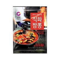 청정원 간편식 청정원 직화짬뽕 96g (3인분 분말) 집밥 도시락 식자재 캠핑 별미, 19개
