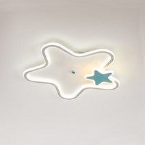 조명프라자 미리내 LED 방등 50W 아이방등 키즈조명, 블루