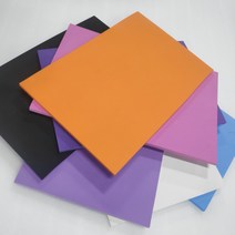 EVA 에바폼 3mm (50센티 x 33센티) 10장세트 20가지색상, 3T_블랙10장