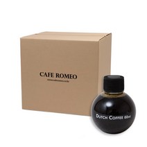 카페로메오 더치병 60ml 인쇄용기(볼형) 100P 더치커피병 페트병 커피병