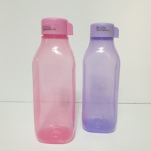 타파웨어 에코 물통 사각 1L 2P, 진한색