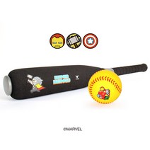 어린이 야구캐치볼 야구 방망이 안전 놀이 폼배트+폼볼 세트