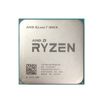 AMD-라이젠 7 1800X CPU 프로세서 3.6 GHz 중고 8 코어 16 스레드 L3 16M 95W YD180XBCM88AE 소켓 AM4