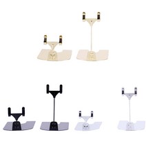 집게 POP 골드 실버 블랙 네임택 메모 홀더 가격표 꽂이 쇼클립 베이커리, 블랙 5cm
