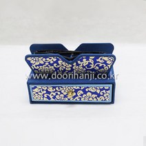 한지 안경집 DIY 한지공예 만들기세트 두리한지공방, 비단서랍안경집(2)_파랑