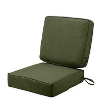 Classic Accessories Montlake FadeSafe 방수 63.5 x 63.5 x 12.7cm(25 x 25 x 5인치) (좌석)/63.5 x 55.9 x 10.2, Heather Fern