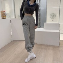 빅로고 조거 팬츠 파이핑 우븐 트레이닝 바지 1-111261