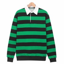 스콰즈 티셔츠 SOP026 4COLOR 남여공용 배색 단가라 카라티