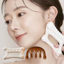 몰투데이 경락 괄사마사지 얼굴 바디+두피 괄사 2P, 1개