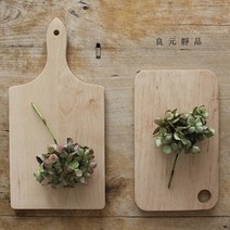 프리미엄 우드플레이트 도마 무옻 느티나무 원목 과일판 여행 체리 로고