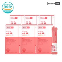 스키니랩 순백 채움 글루타치온 분말 14포 14일분, 6박스, 3g