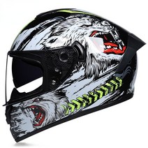 LVS 풀페이스 오토바이 헬멧, D