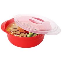 이지앤프리 전자렌지전용 라면쿡 겸용 찜기, 2개