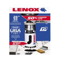 레녹스 홀커터 아바일반형 원터치형 (32-152mm 홀쏘용) 홀소, 단품