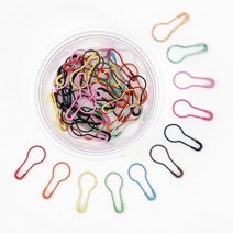 털실나라 단수핀 단수링 마커 50p 케이스, 호리병 단수핀