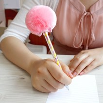 사콕스 롤리팝볼펜 마시멜로 핑크