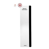 아트사인 자석부착형 좌측 모니터 메모보드, 혼합 색상, 80×300×1.5(mm)