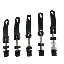 Marksey 자전거 퀵 릴리스 조절 나사 클램프 레버 가구 볼트 도구 M6 40 50 55 60 65 70mm 자전거 시트 포, 11 M6x70mm black