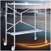 비계 초경량 이동식 비계 BT PT 접이식 아시바 틀비계, 보드2 높이1.2m 너비1.2m