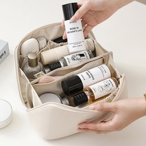 [사은품증정] 메이크업 파우치 화장품 파우치 직사각 넉넉한 공간