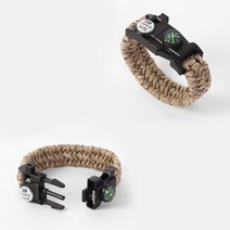 wl4990 다기능 서바이벌 생존키트 생존팔찌 밀리터리그린 1P 등산팔찌/산악팔찌/군대팔찌/군인팔찌/생존도구