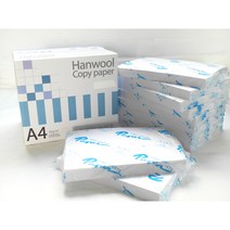 A4 복사용지 75g ( 재생 원단사용) 밀크 더블에이 라인 삼성 비교