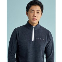 헤지스 골프 네이비 로고자수 반집업티셔츠WPTS1D102N3