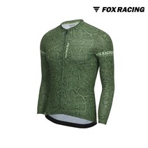 폭스레이싱 자전거의류 롱 저지 올라운드 FRLJER-162-Moss Green