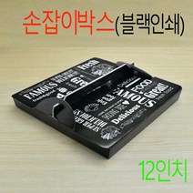 손잡이박스 피자박스 피자삼발이 파이박스 해물전박스 크라프트및블랙, 블랙인쇄 12인치 100개, X1박스