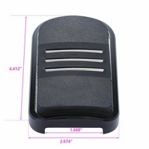 할리 데이비슨 다이나 와이드 글라이드 softail 브레이크 아웃 cvo 스트리트 500 팻 밥 로우 라이더 199317 용 블랙 패드 페달