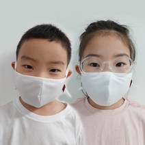 베스트모아 국내산 어린이용 여름용 에어쿨매쉬 입체형필터교체면마스크 면마스크 흰색면마스크, 1매, 1개
