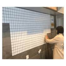 바닥마감재 내벽 천장 마감재 외장재 사무실 상가 벽, 화이트 나인 (11개들이) 그리드 10 cm