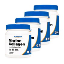 마린 콜라겐 파우더 8oz 무맛 4병, 단품, 단품, 단품