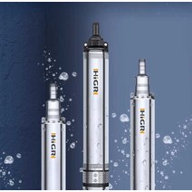 우물 정수 기계 석회제거 여과기 취수구 맑은 물 필터, 370W 65m 헤드